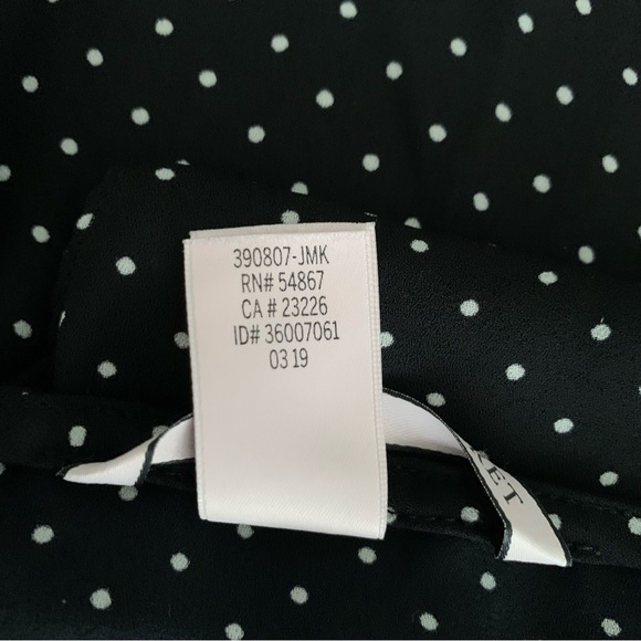 Victoria's Secret Black & White Polka Dot Romper, Size XS - Picture 16 of 16